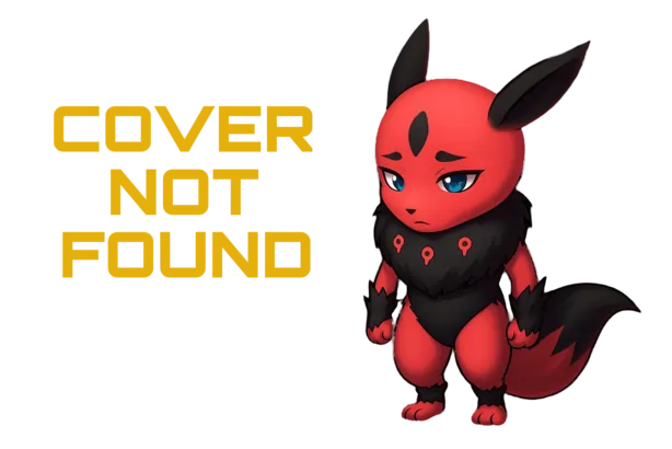 Akitsu, déçue, est debout sous le texte 'Cover not found'